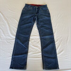 Levi's Big Boys 511 Slim Fit Performance Jeans Dark Wash Size 14